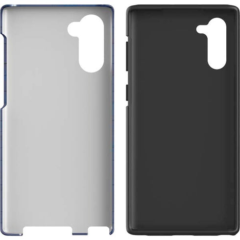Guam Flag Dark Wood Galaxy Note 10 Pro Case